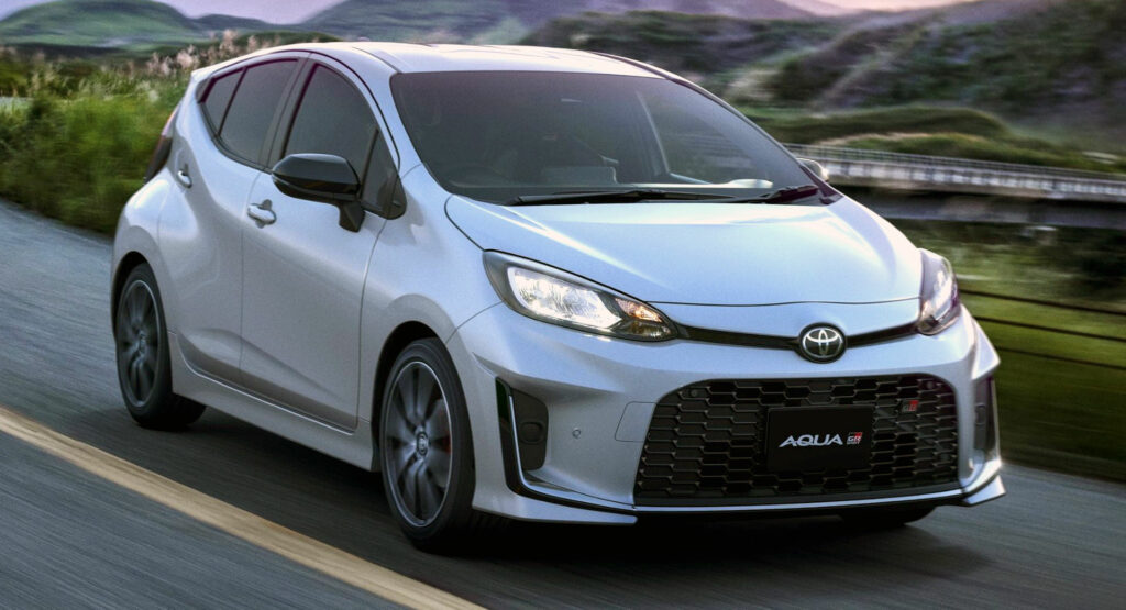 La-Toyota-Aqua-2023-obtient-le-traitement-GR-Sport-au